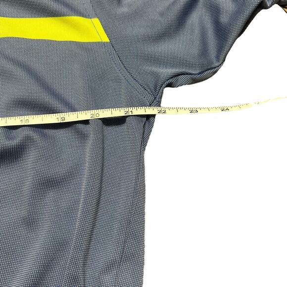 FootJoy FJ Blue and Green Golf Polo Men's Size Large - Picture 5 of 7